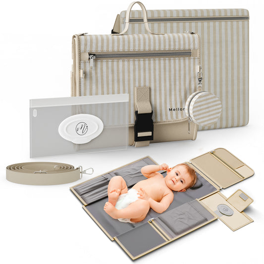 Portable Diaper Changing Pad - Beige