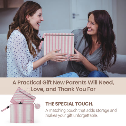 Portable Diaper Changing Pad - Pink